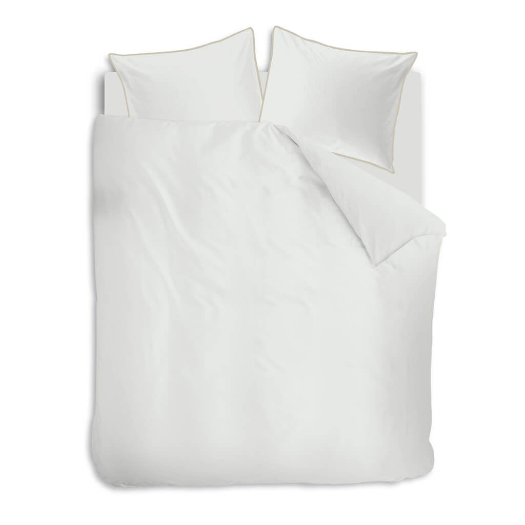 Calm white pillow case packshot